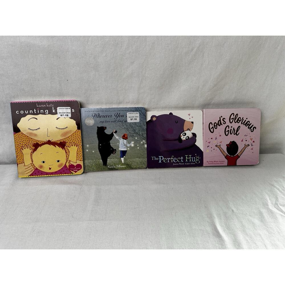 Board Books Wherever You Are My Love Will Find You, Counting Kisses Perfect Hug